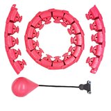  masažni hula-hoop obruč roze cene