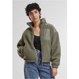 Urban Classics Women's jacket Sherpa Mix light green Cene