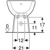 Geberit BIDE SELNOVA PODNI SA VIDNIM PRIKLJUČKOM 500.288.01.7 GEBERIT | ePonuda.com