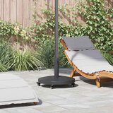 vidaXL Osnove za vanjske suncobrane Tamno siva 48 x 48 x 32.5 cm Cijene