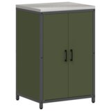 vidaXL ormar za kuhinjsko skladištenje s policom 60 x 50 x 92 cm čelik | shoptok.hr