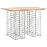  Vrtni stol Gabion dizajn 100x70x72 cm Masivno drvo Bor | shoptok.hr