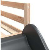  Krevet na kat s toboganom i zavjesama ružičasti 90 x 190 cm | shoptok.hr