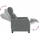  Fotelja s nagibom Tamnosiva Tkanina | shoptok.hr