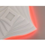 Fischer & Honsel Bijela metalna LED stropna svjetiljka s daljinskim upravljačem/s mogućnosti zatamnjivanja 50x50 cm Hero – | shoptok.hr