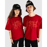 Vitriol Stencil Collection Boxy T-shirt jester red | Shoptok.si