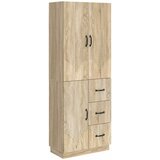  Set ormara 2 kom. Hrast sonoma Konstruirano drvo Smeđa 66 x 34,5 x 87 cm | shoptok.hr