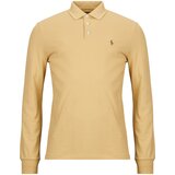 Polo Ralph Lauren Polo majice dolgi rokavi POLO COUPE AJUSTEE SLIM FIT EN COTON STRECH MESH Bež | Shoptok.si