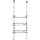 Viseći stalak za sušenje rublja s 3 razine aluminijski | Eponuda.com