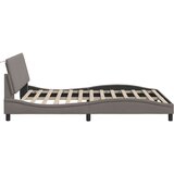  Posteljni okvir brez vzmetnice taupe 160x200 cm blago | Shoptok.si