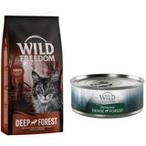 Wild Freedom suha mačja hrana 6,5 kg + WF Instinctive mokra mačja hrana 6 x 70 g po posebni ceni! - Adult "Deep Forest" z jelenom - recept brez žit 6,5 kg + Instinctive Dense Forest - jelen 6 x 70 g Cene