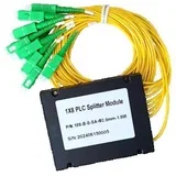 ABS PLC Splitter ExeLink 1 x 8 Optic Splitters SC/APC