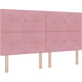  s opruga kutije Ružičasta 200 x 180 cm Baršun | shoptok.hr