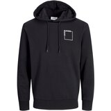 Jack & Jones Muški duks 12269318, Crni