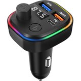 AVIZAR Bluetooth FM oddajnik, polnilec za vžigalnik USB / USB-C, model C2 - črn, (5000309126) Cene