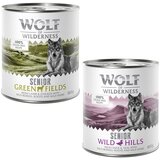  Varčno pakiranje Wolf of Wilderness Senior 24 x 800 g - Mešano pakiranje | shoptok.hr