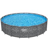 Bestway bazen s okvirom za sva godišnja doba 610x132cm APX365 s pumpnim ljestvama 561KE | shoptok.hr