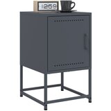 vidaXL Noćni ormarići 2 kom antracit 36 x 39 x 60,5 cm čelični | shoptok.hr