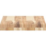  Plutajuće police 4 kom 60x30x4 cm Neobrađeno puno drvo akacije | Shoptok.si
