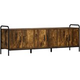  TV ormar 146 x 33 x 50 cm Dimljeni hrast Konstruirano drvo Slike