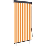  Vanjska roleta 100 x 250 cm bijelo-narančasta | shoptok.hr