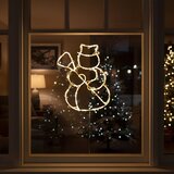  Ukras za prozor "sneško" Cene