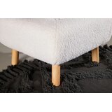 Venture Home puf Salina (art. 15110-020) 56 × 56 × 41 cm, bijela | shoptok.hr