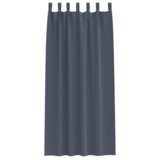 vidaXL Zavjese sa zavjesama 2 pcs Antracit 245 x 140 cm Poliester | shoptok.hr