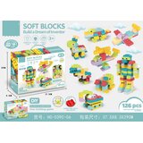  Set mekanih kockica za slaganje - 126 elementa | Shoptok.si