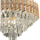 Toolight Visilica s kristalima G054-CP 50cm GOLD | shoptok.hr