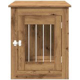 vidaXL Namještaj za sanduk za pse Artisan hrast 55x75x65 cm | shoptok.hr