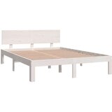  Za krevet od masivnog drva bijeli 135x190 cm 4FT6 bračni | shoptok.hr