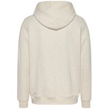 Tommy Jeans Sweater majica bež melange / crvena / crna | shoptok.hr