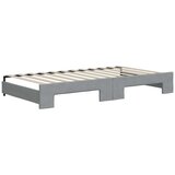  Dnevni krevet na razvlačenje svjetlosivi 100x200 cm od tkanine | shoptok.hr