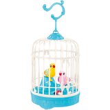 Battery Operated Bird Cage Lights Sounds Blue | shoptok.hr