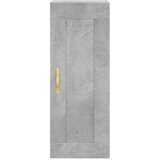  Visoka komoda siva betona 34,5x34x180 cm od konstruiranog drva | shoptok.hr