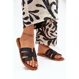 Boto Women's Flat Heeled Sandals Black Mirona Cene