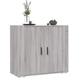  Komoda siva sonoma 80x33x70 cm inženirski les, (20653912) | Shoptok.si