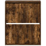  Ormar za cipele na zidu ZWOLLE 71 x 17 x 86 cm Dimljeni hrast - Dimljeni hrast | shoptok.hr