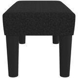  Klupa crna 70 x 30 x 30 cm od tkanine | shoptok.hr