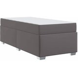  Krevetna konstrukcija Siva 100 x 200 cm tkanina | shoptok.hr