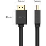 Ugreen HD104 hdmi kabl v1.4 crni 3m | ePonuda.com