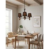 Opviq luster Mercure Wood 3, 3 × E27, crni | Eponuda.com