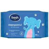 Fresh Vlažni toalet papir KIDS, 60 Komada Cene