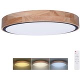 solight WO8005 - LED prigušiva svetiljka IRON OAK LED/48W/230V 3000-6500K pr. 40 cm + daljinski upravljač Cene