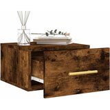  Zidni noćni ormarići 2 kom dimljenog hrasta 35x35x20 cm | shoptok.hr