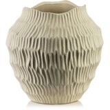 Mondex vaza poliresin Manon 19,5x19cm siva 1 kos, (5000305434) | Shoptok.si