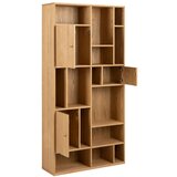 Actona Biblioteka u dekoru hrasta u prirodnoj boji 90x180 cm Rangoon – | shoptok.hr