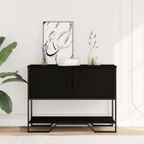  Konzolni stol crni 100 x 35 x 74 5 cm od konstruiranog drva | shoptok.hr