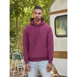 Fruit Of The Loom Burgundy Men's Hooded Sweat Cijene